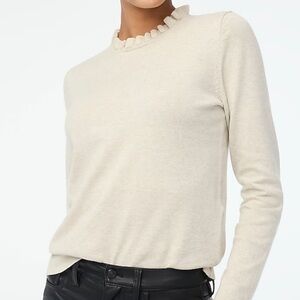 J. Crew Factory Cream Sweater